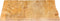 vidaXL - Tafelblad - met - natuurlijke - rand - 80x80x2,5 - cm - massief - mangohout