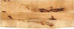 vidaXL - Tafelblad - met - natuurlijke - rand - 90x20x2,5 - cm - massief - mangohout