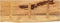 vidaXL - Tafelblad - met - natuurlijke - rand - 90x30x2,5 - cm - massief - mangohout