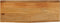 vidaXL - Tafelblad - met - natuurlijke - rand - 90x40x2,5 - cm - massief - mangohout