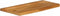 vidaXL - Tafelblad - met - natuurlijke - rand - 90x40x2,5 - cm - massief - mangohout