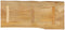 vidaXL - Tafelblad - met - natuurlijke - rand - 90x40x2,5 - cm - massief - mangohout