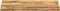 vidaXL - Tafelblad - met - natuurlijke - rand - 90x40x2,5 - cm - massief - mangohout