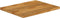 vidaXL - Tafelblad - met - natuurlijke - rand - 90x60x2,5 - cm - massief - mangohout