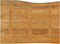 vidaXL - Tafelblad - met - natuurlijke - rand - 90x60x2,5 - cm - massief - mangohout