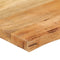 vidaXL - Tafelblad - met - natuurlijke - rand - 90x60x2,5 - cm - massief - mangohout