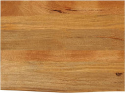 vidaXL - Tafelblad - met - natuurlijke - rand - 90x60x3,8 - cm - massief - mangohout