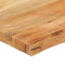 vidaXL - Tafelblad - met - natuurlijke - rand - 90x60x3,8 - cm - massief - mangohout