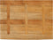 vidaXL - Tafelblad - met - natuurlijke - rand - 90x60x3,8 - cm - massief - mangohout