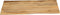 vidaXL - Tafelblad - met - natuurlijke - rand - 90x80x2,5 - cm - massief - mangohout