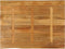 vidaXL - Tafelblad - met - natuurlijke - rand - 90x80x2,5 - cm - massief - mangohout