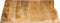 vidaXL - Tafelblad - met - natuurlijke - rand - 90x80x2,5 - cm - massief - mangohout
