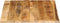 vidaXL - Tafelblad - met - natuurlijke - rand - 90x80x3,8 - cm - massief - mangohout