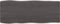 vidaXL - Tafelblad - natuurlijke - rand - 100x40x(2-6)cm - eikenhout - donkerbruin