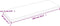 vidaXL - Tafelblad - natuurlijke - rand - 100x40x2 - cm - eikenhout - donkerbruin