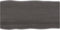 vidaXL - Tafelblad - natuurlijke - rand - 100x50x(2-4)cm - eikenhout - donkerbruin