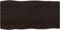 vidaXL - Tafelblad - natuurlijke - rand - 100x50x(2-4)cm - eikenhout - donkerbruin