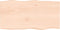 vidaXL - Tafelblad - natuurlijke - rand - 100x50x(2-4) - cm - massief - eikenhout