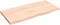 vidaXL - Tafelblad - natuurlijke - rand - 100x50x(2-4) - cm - massief - eikenhout