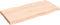 vidaXL - Tafelblad - natuurlijke - rand - 100x50x(2-4) - cm - massief - eikenhout