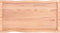 vidaXL - Tafelblad - natuurlijke - rand - 100x50x(2-4) - cm - eikenhout - lichtbruin
