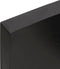 vidaXL - Tafelblad - natuurlijke - rand - 100x50x(2-6)cm - eikenhout - donkerbruin