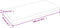 vidaXL - Tafelblad - natuurlijke - rand - 100x50x(2-6)cm - eikenhout - donkerbruin