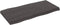 vidaXL - Tafelblad - natuurlijke - rand - 100x50x(2-6)cm - eikenhout - donkerbruin