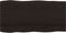 vidaXL - Tafelblad - natuurlijke - rand - 100x50x2 - cm - eikenhout - donkerbruin