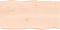 vidaXL - Tafelblad - natuurlijke - rand - 100x50x2 - cm - massief - eikenhout