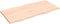 vidaXL - Tafelblad - natuurlijke - rand - 100x50x2 - cm - massief - eikenhout