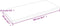 vidaXL - Tafelblad - natuurlijke - rand - 100x50x2 - cm - massief - eikenhout