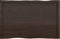 vidaXL - Tafelblad - natuurlijke - rand - 100x60x(2-6)cm - eikenhout - donkerbruin