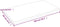 vidaXL - Tafelblad - natuurlijke - rand - 100x60x2 - cm - massief - eikenhout