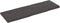 vidaXL - Tafelblad - natuurlijke - rand - 120x40x(2-4)cm - eikenhout - donkerbruin