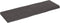 vidaXL - Tafelblad - natuurlijke - rand - 120x40x(2-6)cm - eikenhout - donkerbruin
