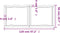 vidaXL - Tafelblad - natuurlijke - rand - 120x50x(2-4)cm - eikenhout - donkerbruin