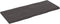 vidaXL - Tafelblad - natuurlijke - rand - 120x50x(2-4)cm - eikenhout - donkerbruin