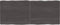 vidaXL - Tafelblad - natuurlijke - rand - 120x50x(2-6)cm - eikenhout - donkerbruin