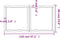 vidaXL - Tafelblad - natuurlijke - rand - 120x60x(2-4)cm - eikenhout - donkerbruin