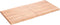vidaXL - Tafelblad - natuurlijke - rand - 120x60x(2-4)cm - eikenhout - lichtbruin