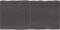 vidaXL - Tafelblad - natuurlijke - rand - 120x60x(2-6)cm - eikenhout - donkerbruin