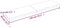 vidaXL - Tafelblad - natuurlijke - rand - 140x40x(2-4)cm - eikenhout - donkerbruin
