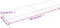 vidaXL - Tafelblad - natuurlijke - rand - 140x40x(2-6)cm - eikenhout - donkerbruin