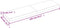 vidaXL - Tafelblad - natuurlijke - rand - 140x40x(2-6)cm - eikenhout - lichtbruin