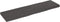 vidaXL - Tafelblad - natuurlijke - rand - 140x40x(2-6)cm - eikenhout - donkerbruin