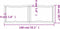 vidaXL - Tafelblad - natuurlijke - rand - 140x50x(2-4)cm - eikenhout - donkerbruin