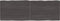vidaXL - Tafelblad - natuurlijke - rand - 140x50x(2-6)cm - eikenhout - donkerbruin