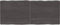 vidaXL - Tafelblad - natuurlijke - rand - 140x60x(2-6)cm - eikenhout - donkerbruin
