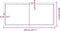 vidaXL - Tafelblad - natuurlijke - rand - 140x60x(2-6)cm - eikenhout - donkerbruin